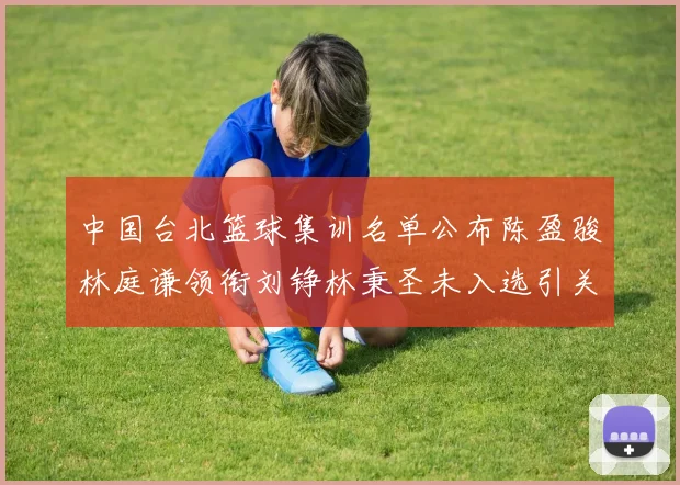 中国台北篮球集训名单公布陈盈骏林庭谦领衔刘铮林秉圣未入选引关注