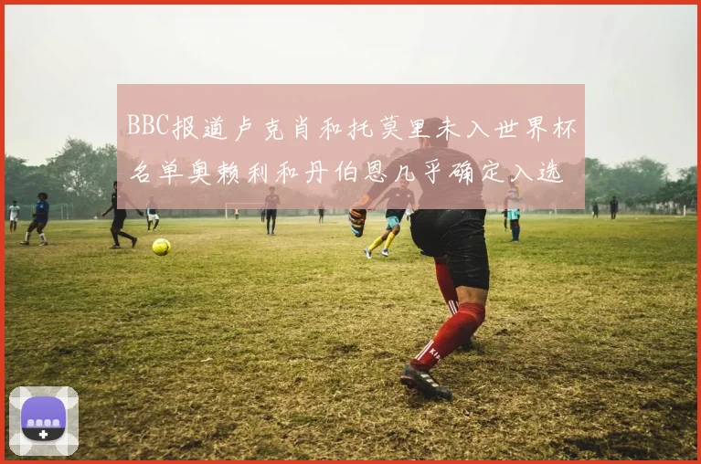 BBC报道卢克肖和托莫里未入世界杯名单奥赖利和丹伯恩几乎确定入选